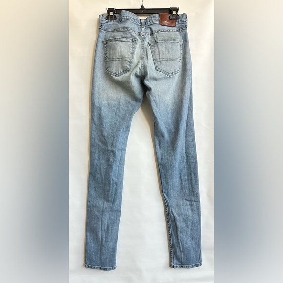 Hollister Men's Epic Flex Skinny Jeans in Blue Size W30XL36 - Picture 2 of 12
